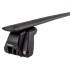 2 barres de toit Furka noires Mont Blanc