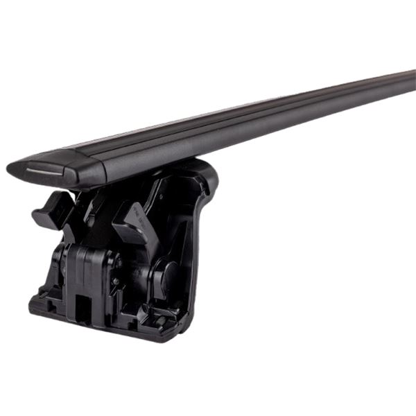 2 barres de toit Furka noires Mont Blanc