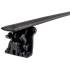 2 barres de toit Furka noires Mont Blanc