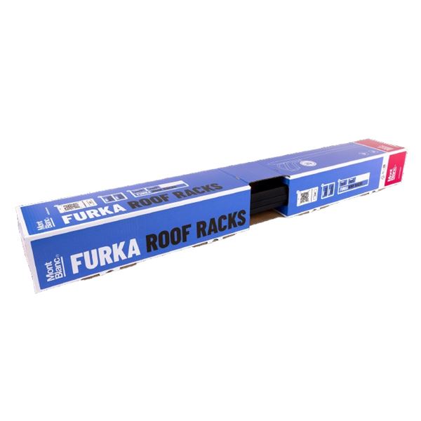 2 barres de toit Furka noires Mont Blanc