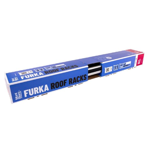 2 barres de toit Furka grises Mont Blanc