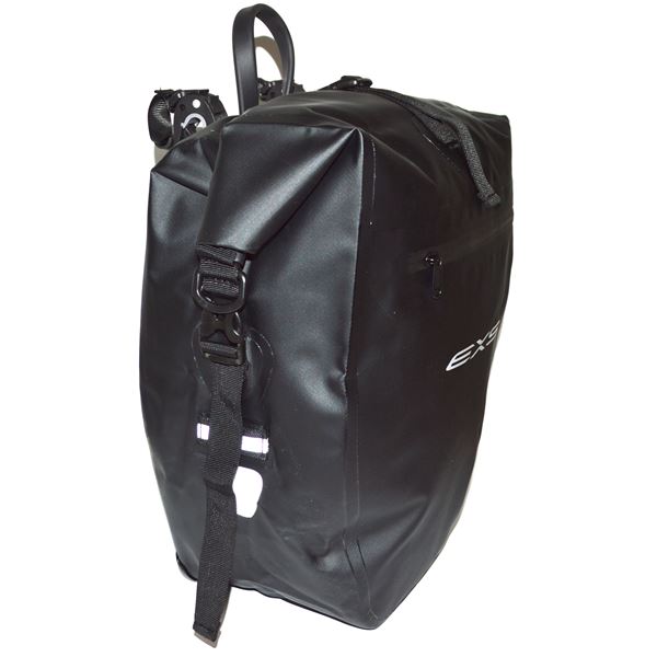 Sacoche vélo 25 litres fixation porte-bagages EXS