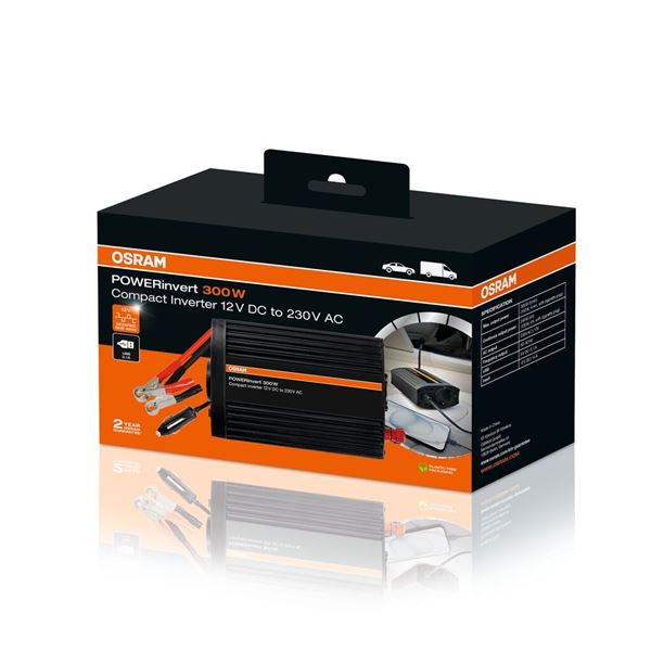 Convertisseur onduleur 12-230V 300W OSRAM