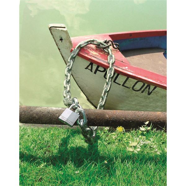 Chaîne en acier cémenté 1 m x 6 mm MASTER LOCK