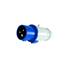 Fiche mâle CEE 17 tension 220V/ 16A pour camping-car