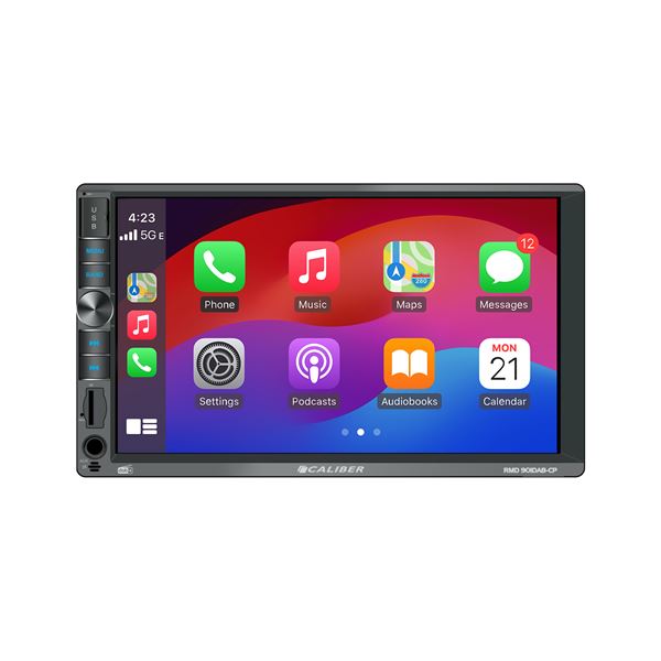 Autoradio multimédia Apple Carplay et Android RMD901DAB CALIBER
