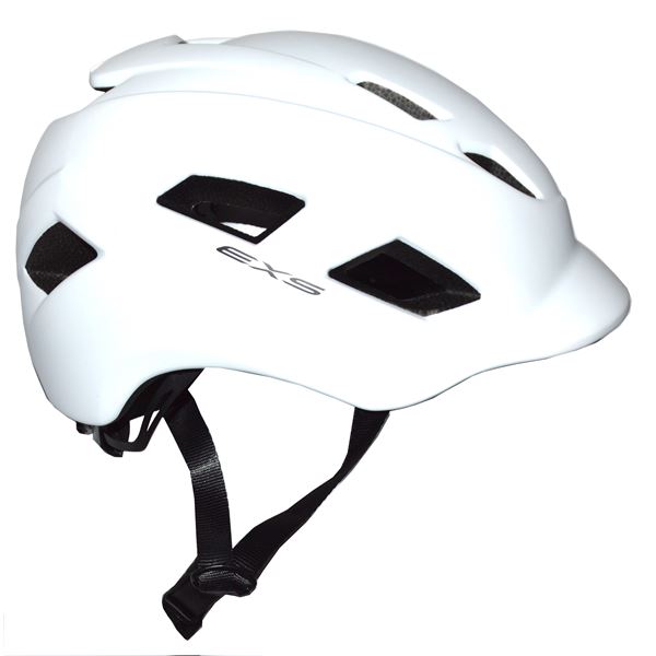 Casque vélo urbain Blanc Taille M EXS