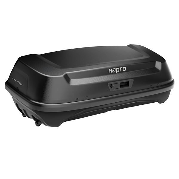 Coffre d'attelage Boxer 340L noir HAPRO