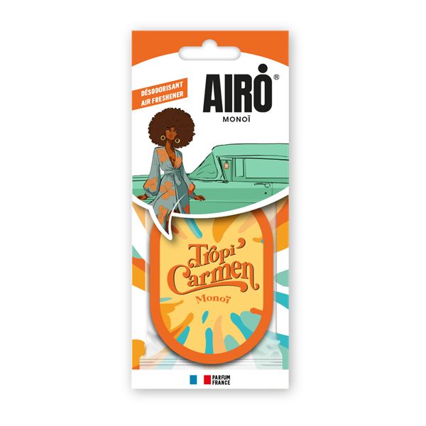 Désodorisant plaquette "TROPI'CARMEN" AIRO