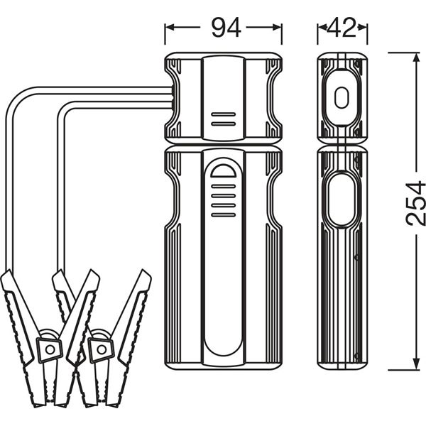 Booster démarreur de batterie OSRAM OJS020