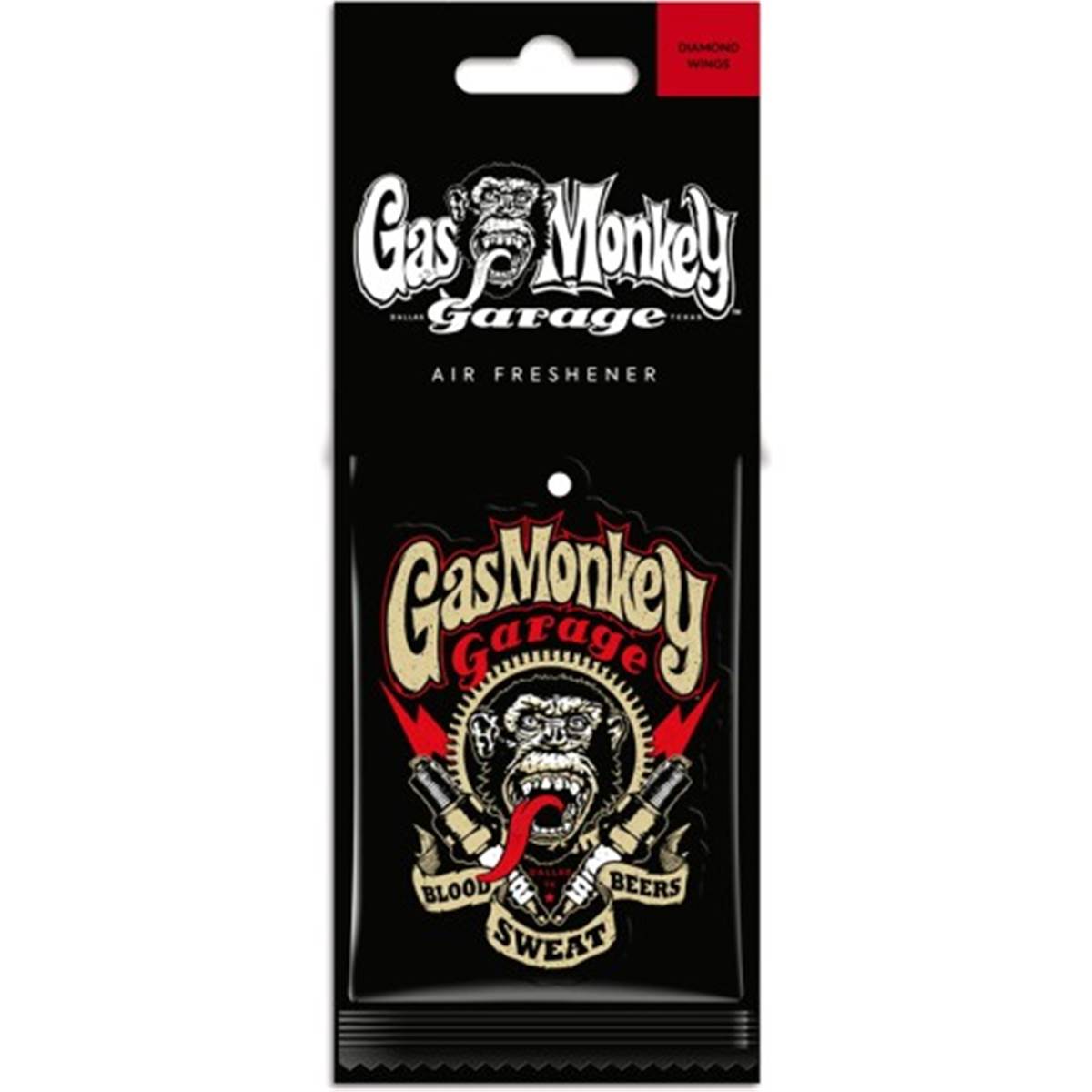Désodorisant Voiture Gas Monkey Diamond Wings Yellow