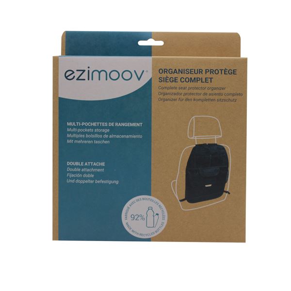 Organiseur de siège 6 poches EZIMOOV - EZI TRAVEL PLUS