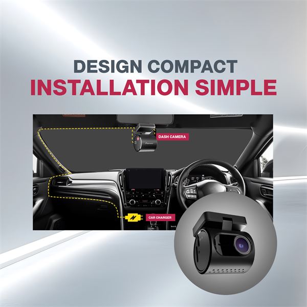 Caméra Dashcam avant VREC-H120SC Pioneer