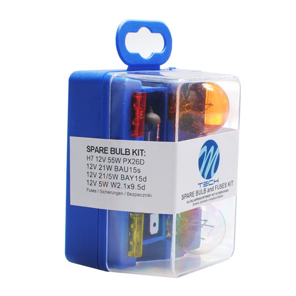 COFFRET D'AMPOULES H7 12V MTECH