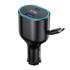 Chargeur allume-cigare avec câble USB-C rétractable