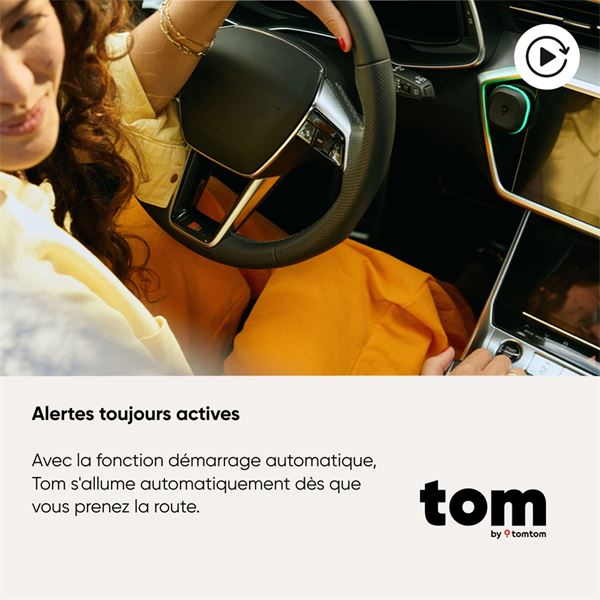 Tom by TomTom assistant d'alertes routières intelligent