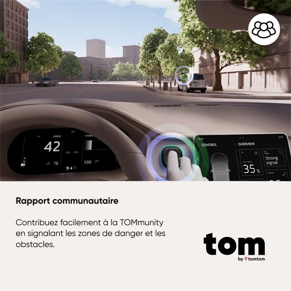 Tom by TomTom assistant d'alertes routières intelligent