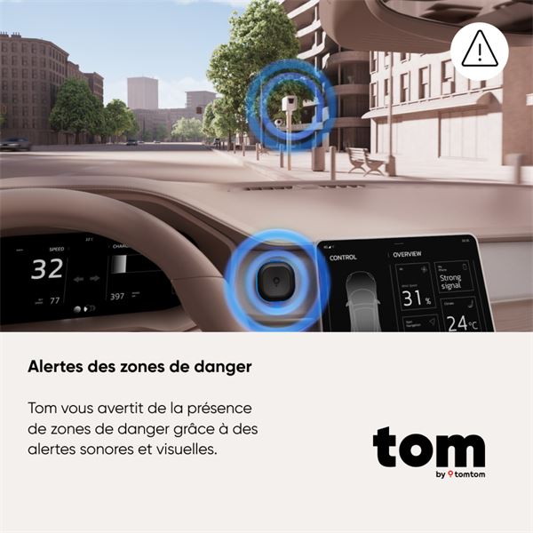 Tom by TomTom assistant d'alertes routières intelligent