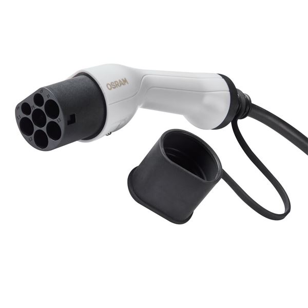 Câble de charge véhicule électrique T2/T2 16A triphasé OSRAM