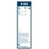 1 balai d'essuie-glace Bosch H253