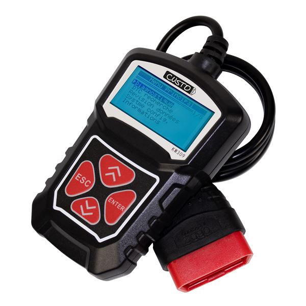 Lecteur OBD II + EBD Multilangues Custo Tools