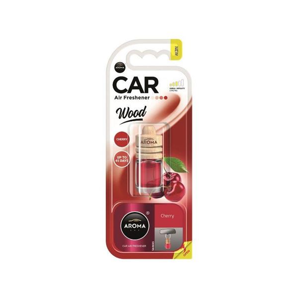 Désodorisant voiture Aroma - Wood Mini - Cherry 4,5 ml
