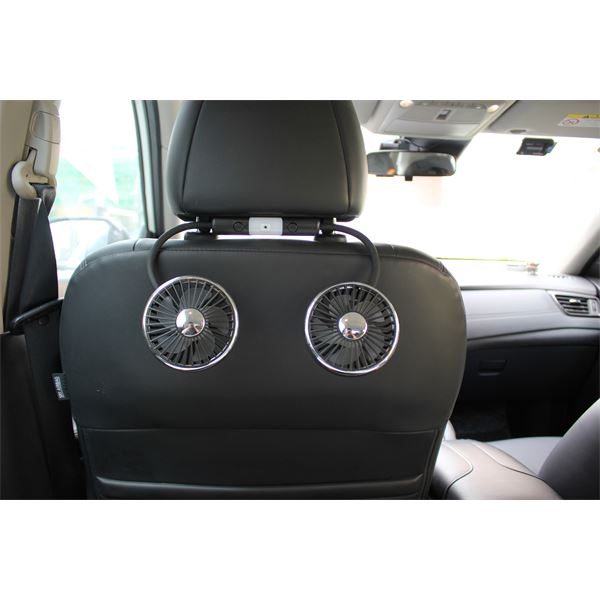 Double Ventilateur Voiture pour Appui-tête