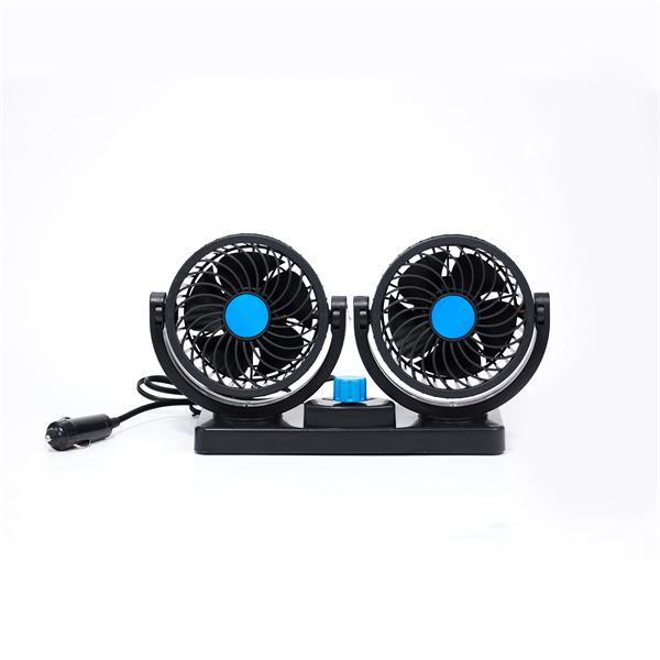Ventilateur 12V Tableau de bord - Double tête