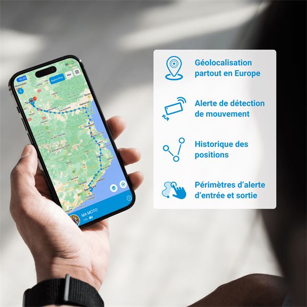 Traceur GPS ZEN L + Convertisseur pour installation permanente Beepings