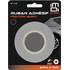 Ruban décoratif adhésif noir 6mm x 10m