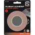 Ruban décoratif adhésif rouge 6mm x 10m