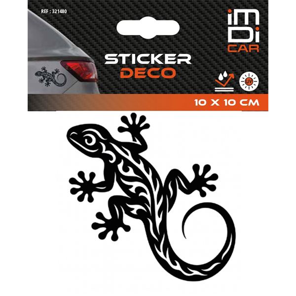 Adhésif décoratif Gecko Polynésien