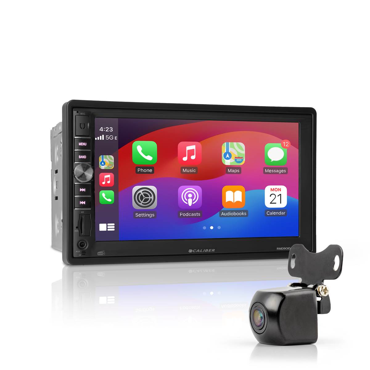 Autoradio Multimédia Apple Carplay Et Android, Avec Caméra Rmd901dab Caliber