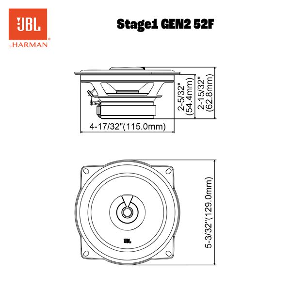 Haut-parleurs Stage 1 52F JBL