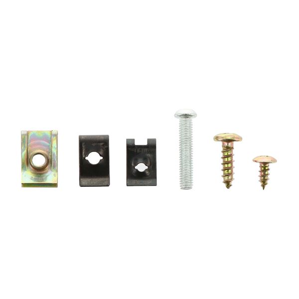 Coffret clips écrou métallique et vis toles Autobest