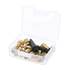 Jeu de 16 embouts de gonflage laiton et plastique Autobest