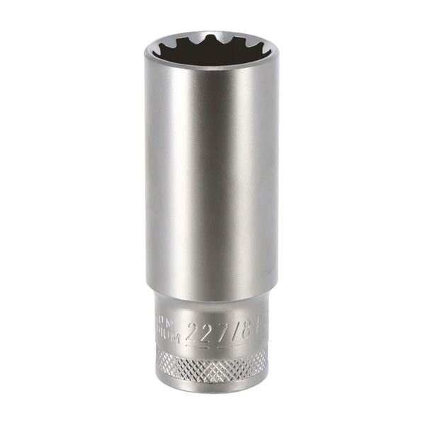 Douille longue multi-empreintes 22 mm, carré 1/2 Autobest