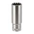 Douille longue multi-empreintes 22 mm, carré 1/2 Autobest
