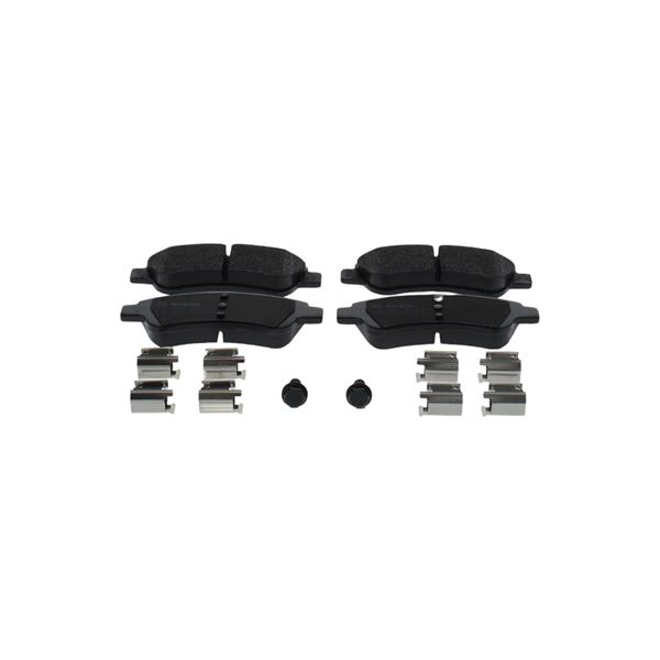 4 plaquettes de frein avant Bosch BP2687