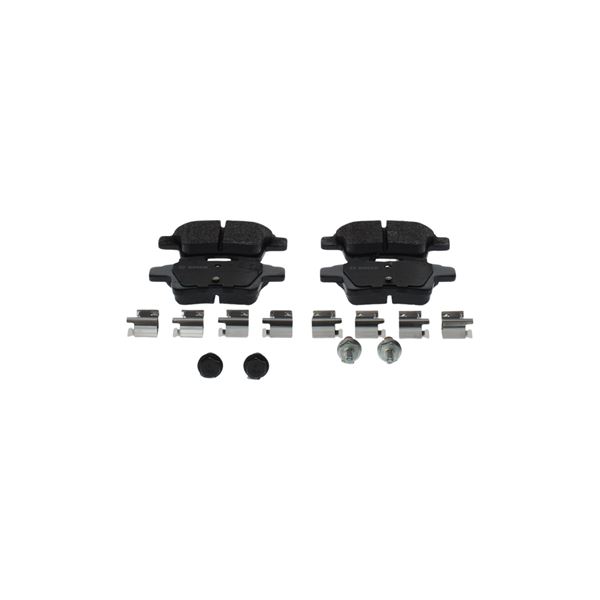 4 plaquettes de frein arrière Bosch BP2705