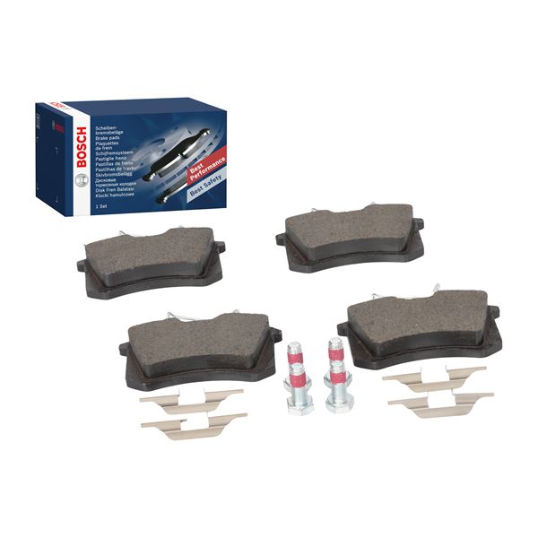 4 plaquettes de frein arrière Bosch BP2674