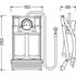 Pompe à pieds universelle OSRAM pour tout type de pneus