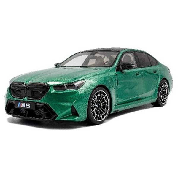 Voiture Miniature 1:18 - BMW M5 M 2025 - Isle Of Man Vert métallique