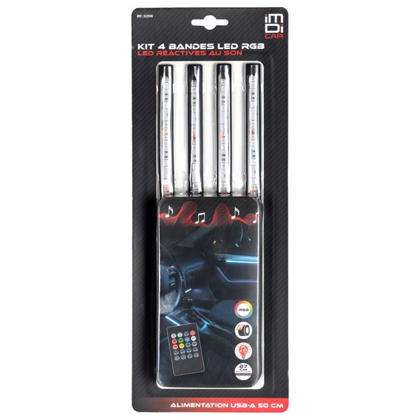 Kit lumières d'ambiance LED