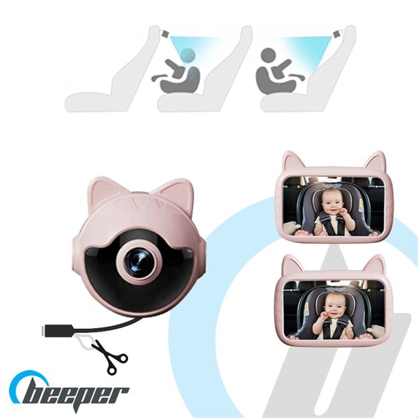 Kit caméra de surveillance bébé embarqué Babeecam