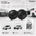 Haut-parleurs coaxiaux TS-Q160F-RN Pioneer pour RENAULT, NISSAN, DACIA
