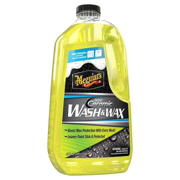 Shampoing 2 en 1 Wash & Wax - Hybride céramique Meguiar's