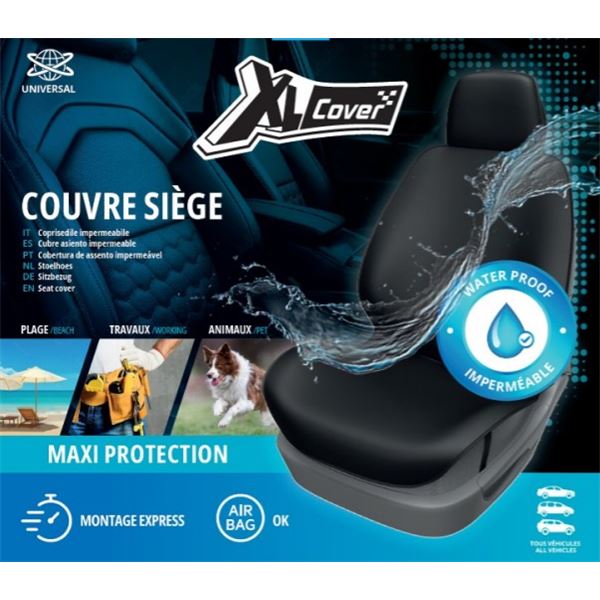 Couvre-siège imperméable maxi protection XL COVER