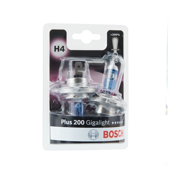 2 ampoules H4 Plus 200 Gigalight Bosch