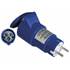 Adaptateur fiche mâle Schuko et fiche femelle CEE